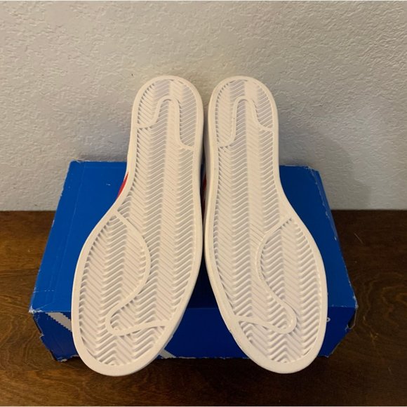 Adidas Superstar 'White Vivid Red' H68094 Men's Size 11 - Picture 5 of 7